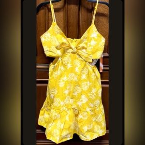 AQUA x Studio 189 Bloomingdale’s Pineapple Cutout Mini Dress - 100% Exclusive